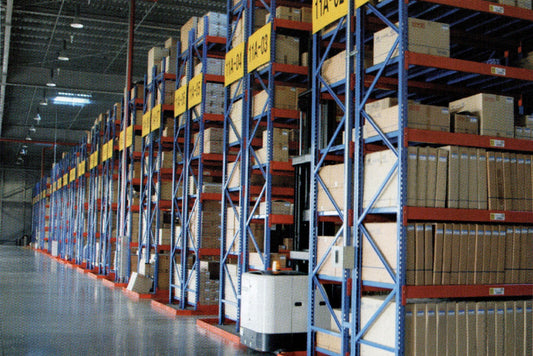 Durable Steel Narrow Aisle Racking Systems - Space-Saving Solution for Industrial Storage