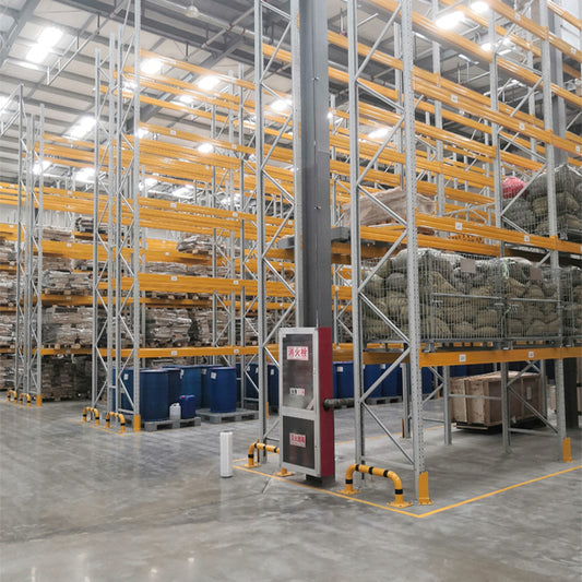 Heavy-Duty Steel Beam Pallet Racking - Anti-Deformation Design, Safe for Factory Storage
