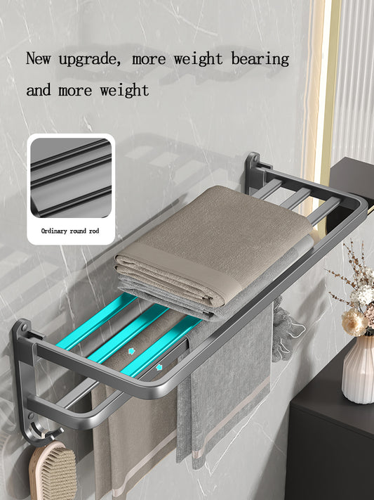 Satong Bathroom non perforated towel rack