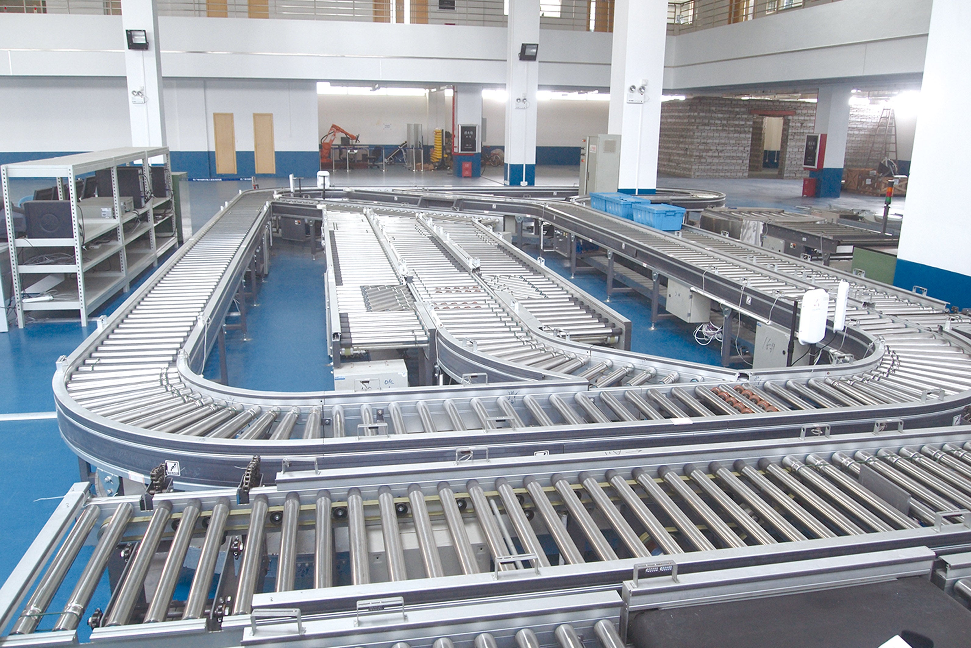 Industrial Automated Parcel Sorting System - Custom Speed & Layout, Fi ...