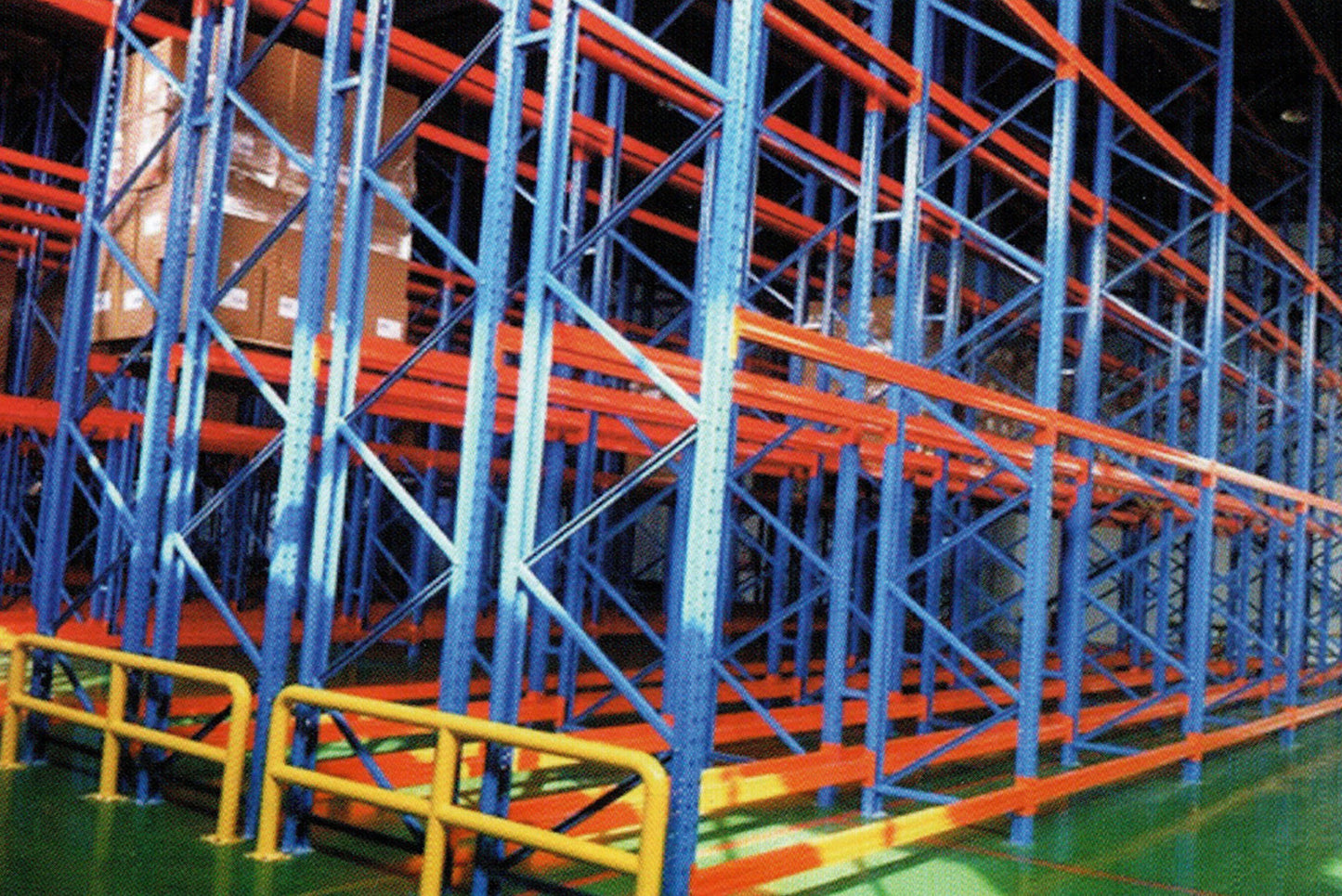 Durable Steel Double Deep Racking Systems - Stable Structure, Reduce Warehouse Footprint