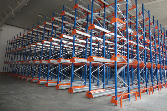 High-Efficiency Shuttle Storage Racks - Smart Control, Perfect for E-Commerce Warehouses