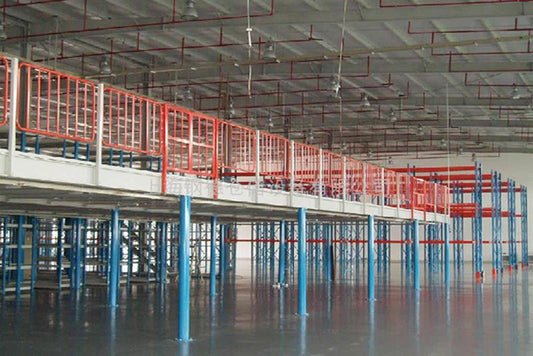 High-Strength Steel Structure Floor - Load-Bearing 500-1000kg/㎡, Suit Warehouse Expansion