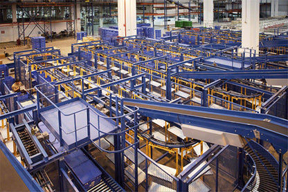 Automated Sorting System - High-Speed Parcel Sorting for E-Commerce & Logistics