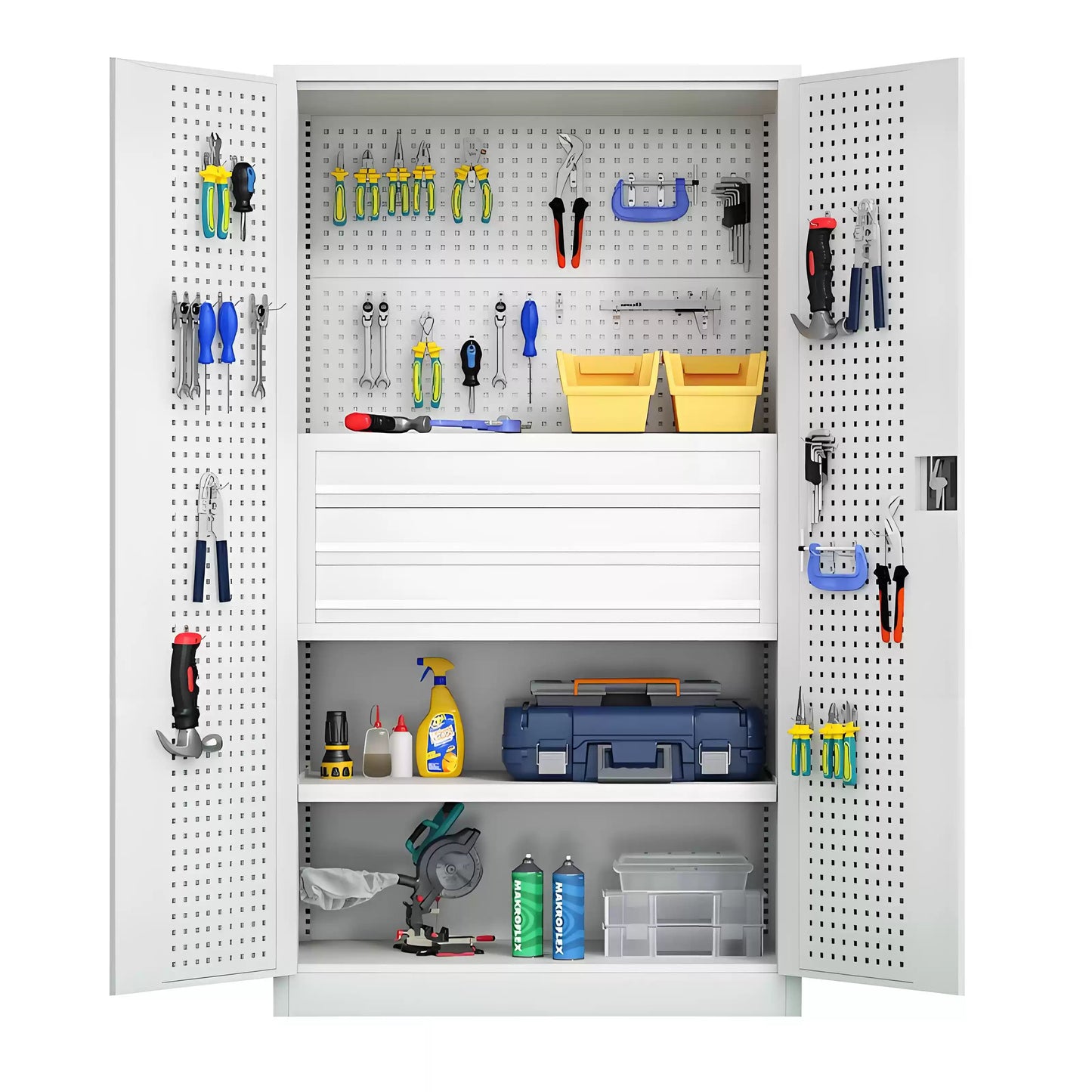 Warehouse workshop tool cabinet