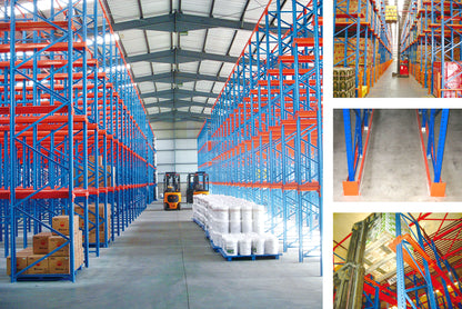 Drive-In Pallet Racking - High-Density Storage, Ideal for Bulk & Low-Turnover Goods