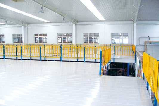 Durable Steel Mezzanine Floor - Anti-Corrosion Coating, Long-Lasting for Manufacturing Plants