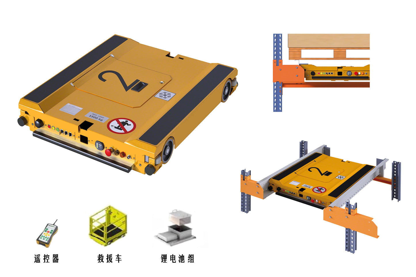 Automated Shuttle Storage Racking - FIFO/FILO Optional, Ideal for Manufacturing & Distribution