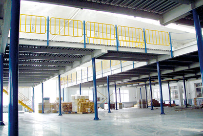 Durable Steel Mezzanine Floor - Anti-Corrosion Coating, Long-Lasting for Manufacturing Plants