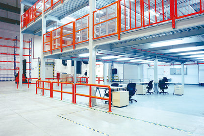 Durable Steel Mezzanine Floor - Anti-Corrosion Coating, Long-Lasting for Manufacturing Plants
