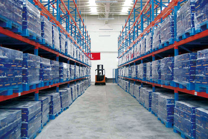 Adjustable Steel Beam Racking - Customizable Layer Height, Fit Various Pallet Sizes