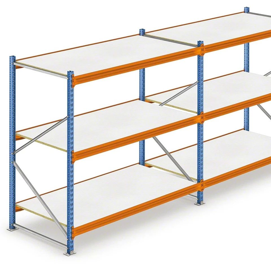 Pallet Racking with Front-to-Back Supports Starter
