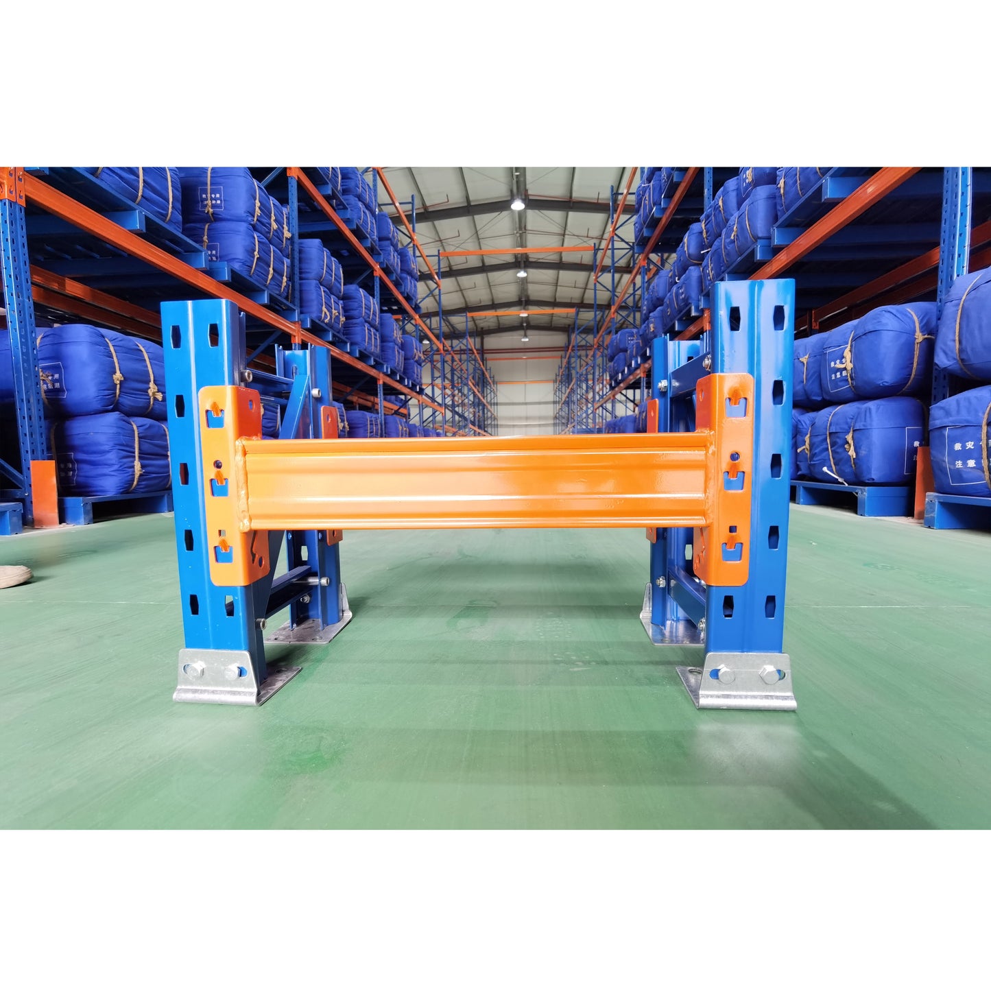 High-Strength Steel Beam Racking - Stable Structure with Welded Reinforcement, Safe for Heavy Cargo
