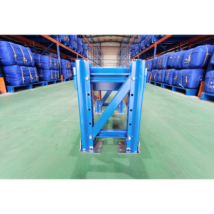 High-Strength Steel Beam Racking - Stable Structure with Welded Reinforcement, Safe for Heavy Cargo