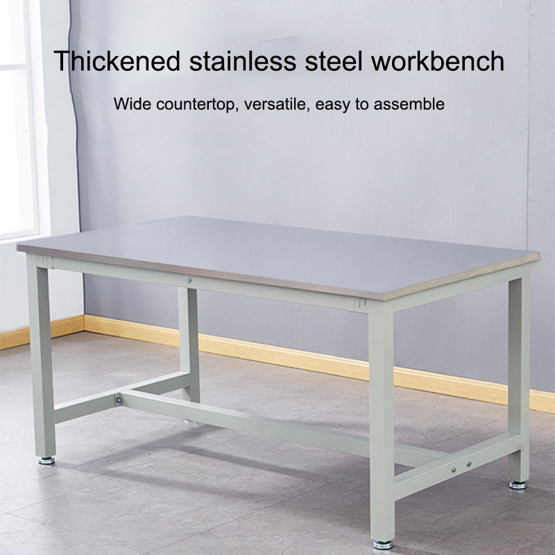 Stainless steel workbench, laboratory instrument table, assembly line operation table, cafeteria table, stainless steel operation table, packaging table