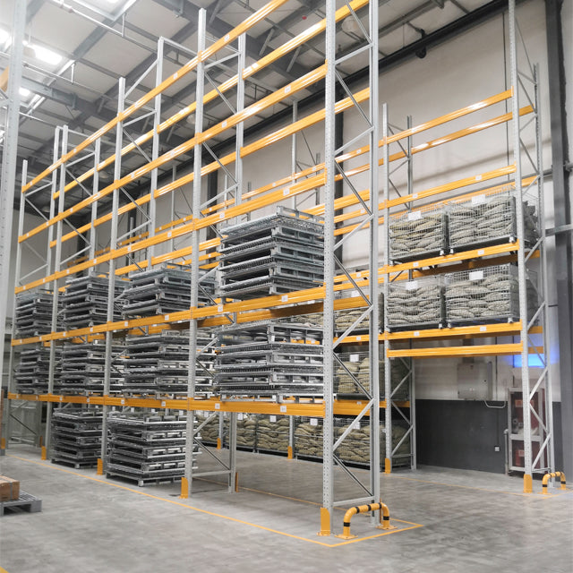 Heavy Duty Pallet Racking Systems - Forklift Accessible, Maximize Warehouse Space Efficiency