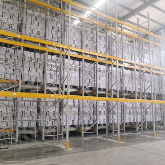 Industrial Drive-In Pallet Racking - Space-Saving Solution for Distribution Centers & Factories