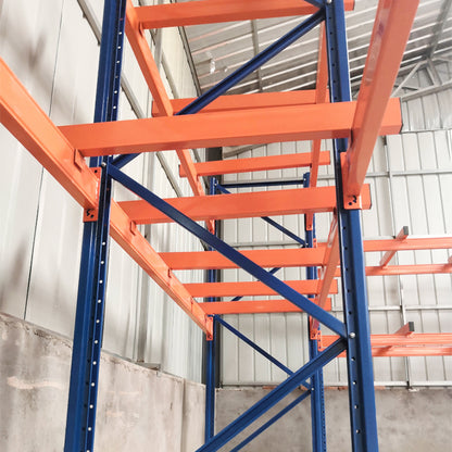 Industrial Drive-In Pallet Racking - Space-Saving Solution for Distribution Centers & Factories