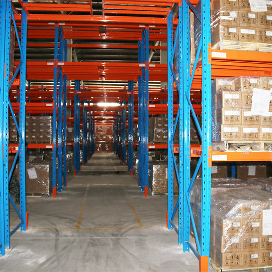 Drive-In Warehouse Racking - Perfect for Seasonal Inventory & Bulk Raw Material Storage