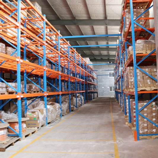 Industrial Heavy Duty Shelving - High-Strength Steel, Ideal for Factory & Logistics Warehouses