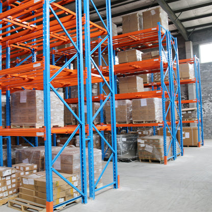 Industrial Heavy Duty Shelving - High-Strength Steel, Ideal for Factory & Logistics Warehouses
