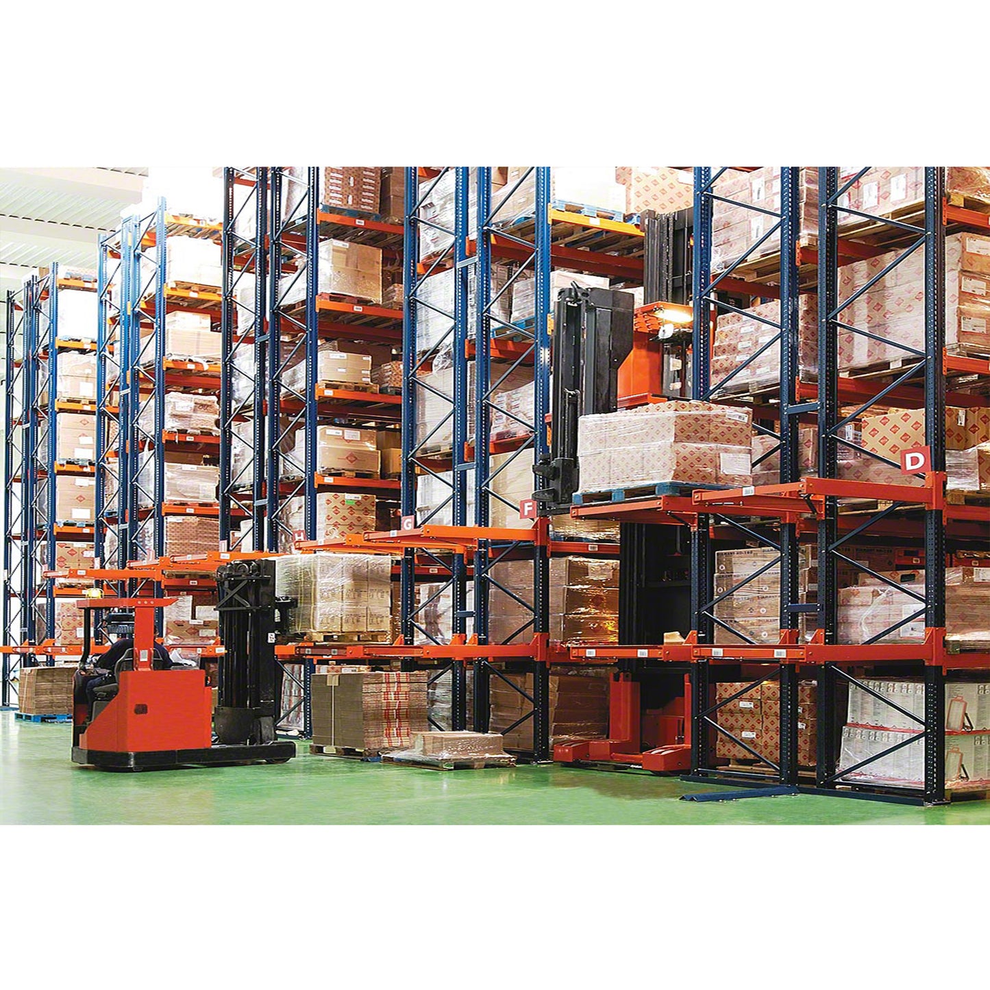 Customizable Warehouse Beam Racking Systems - Adapt to Various Pallet Sizes, Durable for Long-Term Use