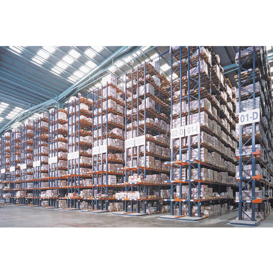 Heavy Duty Pallet Racking Systems - 1-5 Ton Per Level, Industrial Beam Racks for Warehouse
