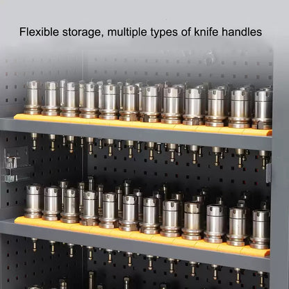 Heavy duty tool cabinet, precision measuring tool storage cabinet, workshop, industrial grade tool sorting cabinet