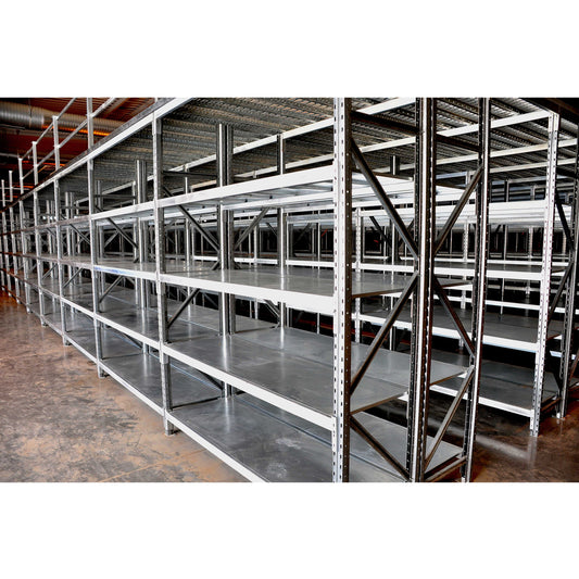 Adjustable Double Deep Pallet Racks - Forklift Accessible, Suit for Medium-Turnover Goods