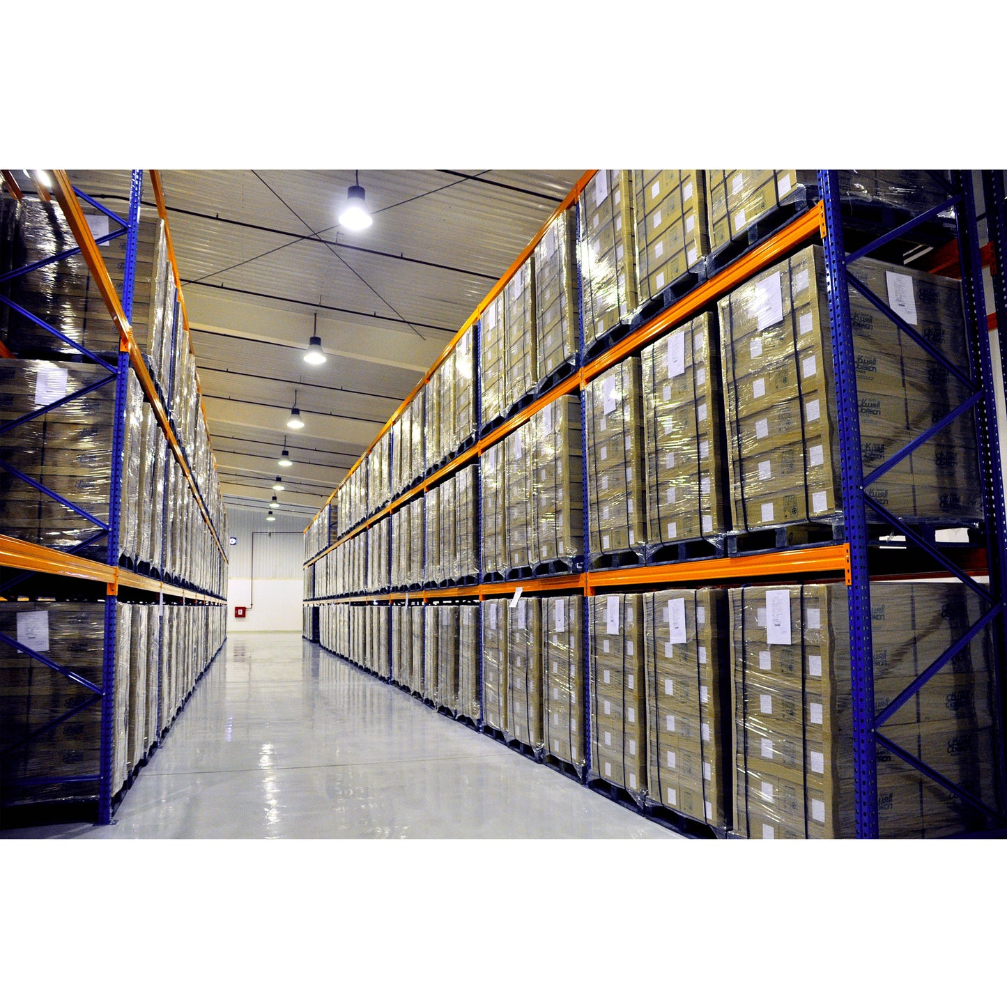 Adjustable Double Deep Pallet Racks - Forklift Accessible, Suit for Medium-Turnover Goods