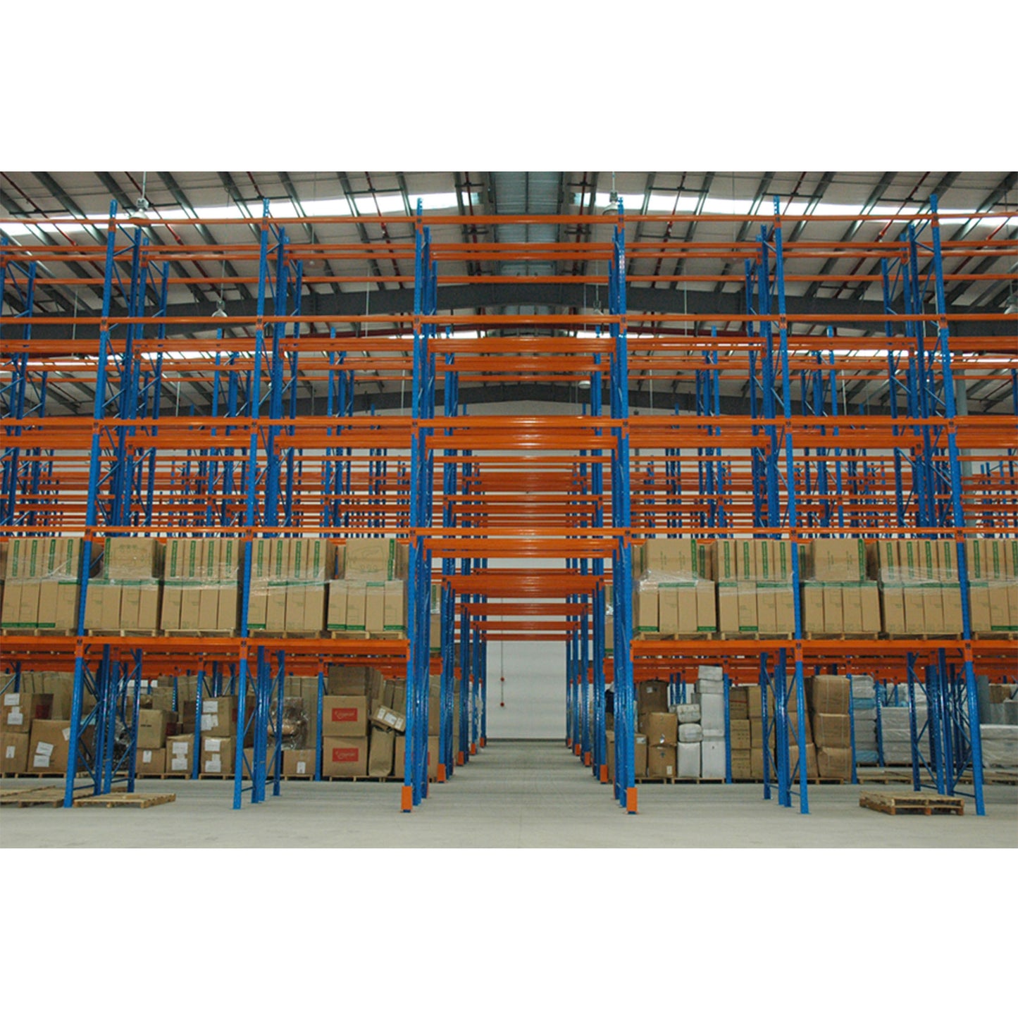 Heavy Duty Pallet Racking Systems - 1-5 Ton Per Level, Industrial Beam Racks for Warehouse