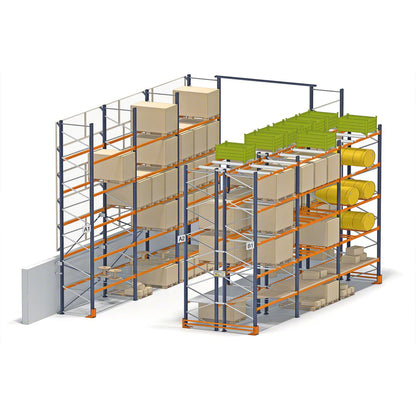 Heavy Duty Pallet Racking Systems - 1-5 Ton Per Level, Industrial Beam Racks for Warehouse