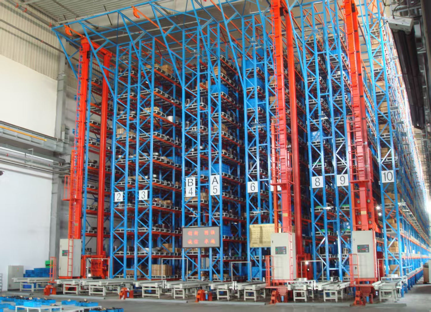 4-Way Shuttle Racking System - High-Density Automated Storage for Warehouses