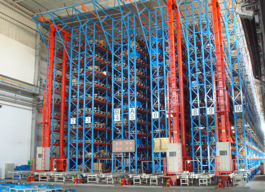 4-Way Shuttle Racking System - High-Density Automated Storage for Warehouses